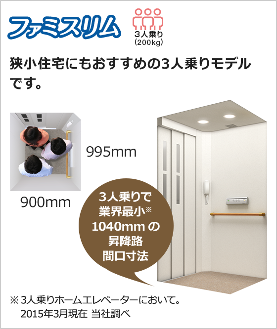 製品紹介 家庭 住宅用エレベーター 三菱日立ホームエレベーター