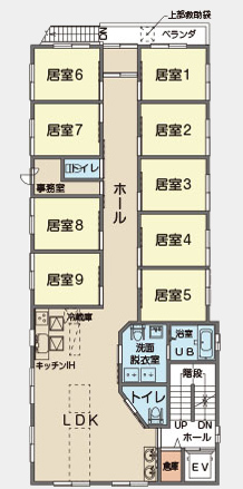 図：二階平面図